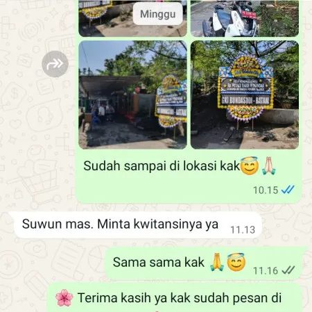 Pengiriman Papan Bunga Duka Kemadu Lor Kutoarjo