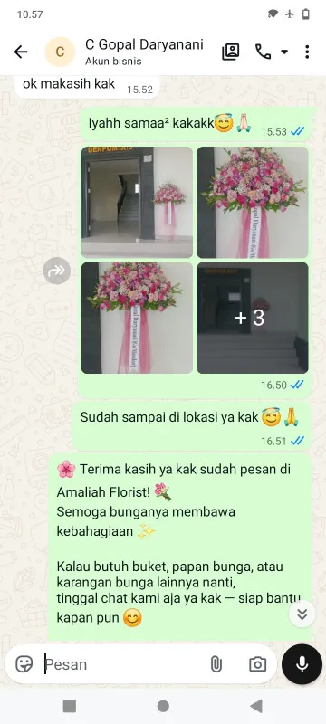 Pengiriman Karangan Bunga Kemadu Lor Kutoarjo